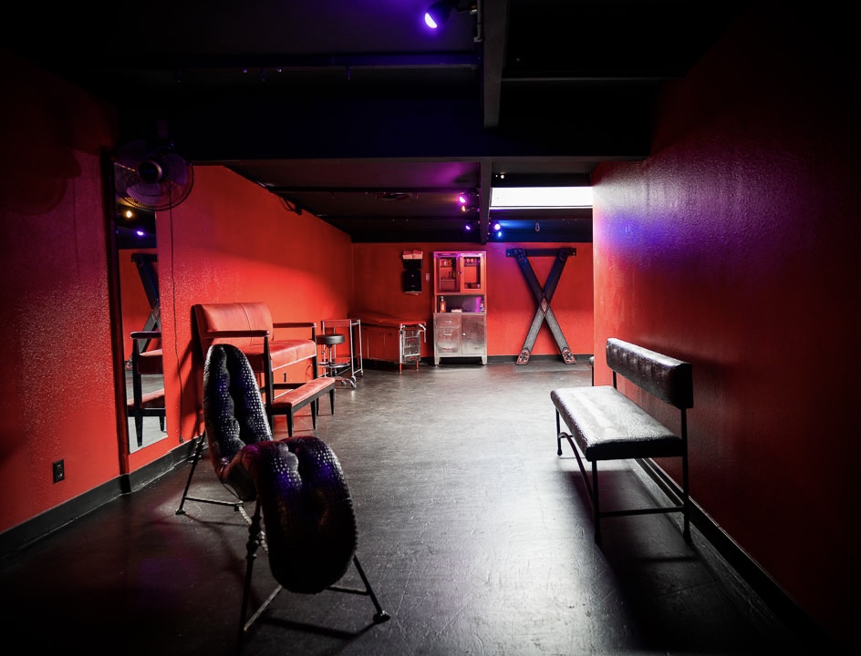Kinky Playroom interior at House of Black, San Diego — photo 2