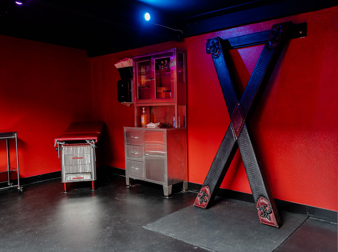 Kinky Playroom interior at House of Black, San Diego — photo 7