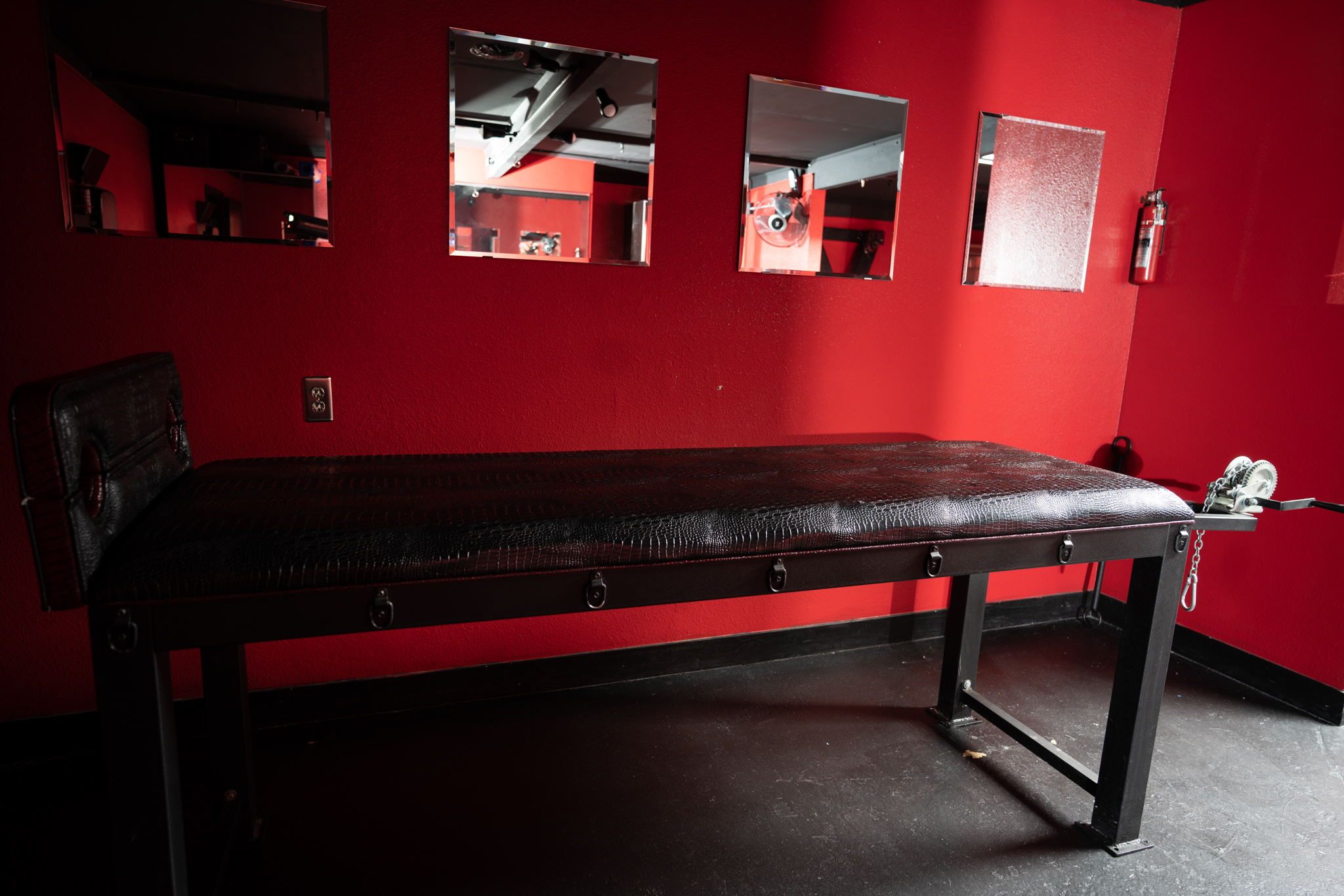 Kinky Playroom interior at House of Black, San Diego — photo 12